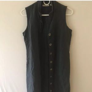 J. Jill maxi dress blue sleeveless